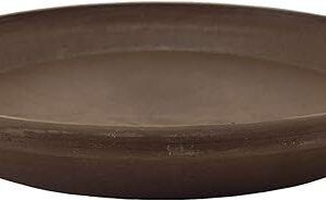 12-Inch Chocolate Saucer Drip Tray