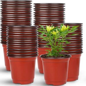 150 Pcs 4" Plastic Nursery Pots