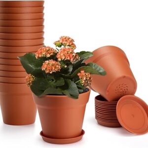 16 Pack Terra Cotta Plant Pots