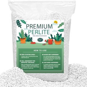 3QT Perlite Horticultural Medium for Plants