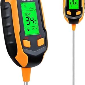 4-in-1 Digital Soil Moisture Meter