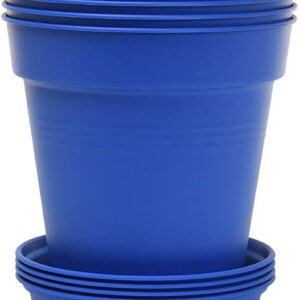 4pk Colorful Garden Pots - Indoor/Outdoor