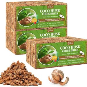 6 Pack Organic Coco Chips Substrate