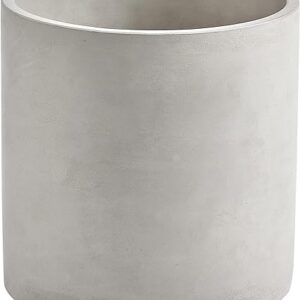 7.7 Inch Grey Cement Planters