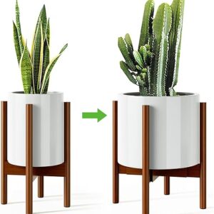 Adjustable Bamboo Plant Stand for Indoor Plants