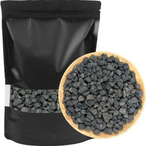 Black Lava Rock for Indoor Plants