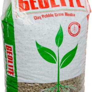 GEOLITE Clay Pebble Grow Media, Gray