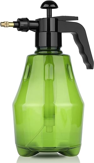 Green Plastic Spray Bottle, 1.5L Capacity