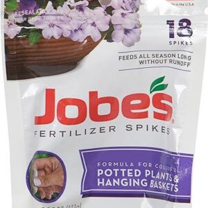 Jobe's Flower Fertilizer Spikes, 18 Count