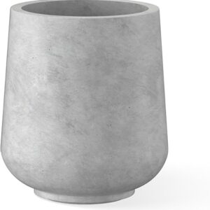 Large Round Concrete Planter with Drainage