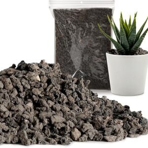 Potted Plant Drainage Rocks: 5LB Bag